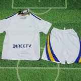 24/25 Boca Away Kids 1:1 Quality Soccer Jersey