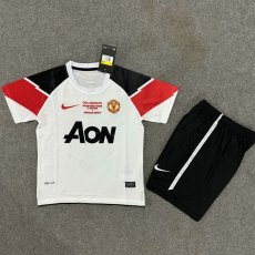 2011/2012 Manchester United Away Kids Kits Retro 1:1 Quality Soccer Jersey