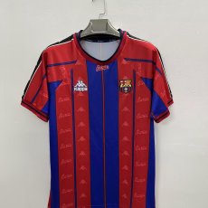 1997/1998 Barcelona Home Fans 1:1 Quality Retro Soccer Jersey