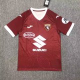 24/25 Torino FC Home Training Clothes Fans 1:1 Quality Soccer Jersey