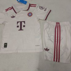 24/25 Bayern Munich Third Kids 1:1 Soccer Jersey