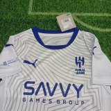 24/25 Al Hilal SFC Away Kids 1:1 Quality Soccer Jersey