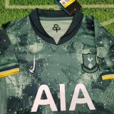 24/25 Tottenham Third Green Kids 1:1 Quality Soccer Jersey