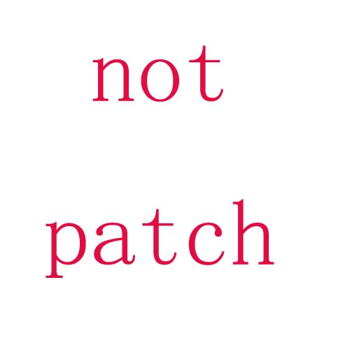 No patch