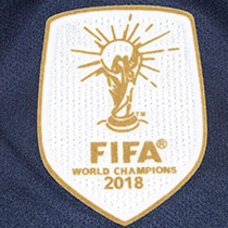 World Champions 2018世界杯胸前白杯