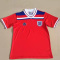 1980 England Away Red Retro Soccer Jersey