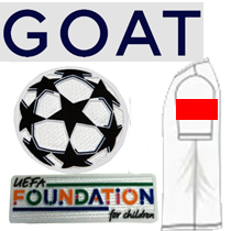 UCL + GOAT (欧冠新章+左袖广告)