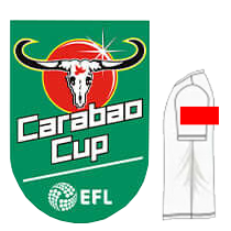 Carabao Cup +VISIT..DA (英联赛杯+左袖广告)