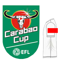 Carabao Cup +TR..ON (英联赛杯+左袖广告)