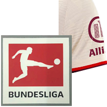 Bundesliga +Allianz (德普章+左袖广告)