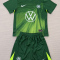 25-26 Wolfsburg Home Kids Soccer Jersey