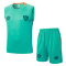 25-26 Fluminense Green Tank top and shorts suit #D25217