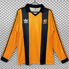 1981-1982 Hull City Home  Long Sleeve Retro Soccer Jersey (长袖)