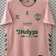 25-26 Saint Etienne Pink Special Edition Fans Soccer Jersey