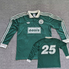 2025 Ad Oasis Joint Edition #25 Green Polo Long Sleeve (绿)长袖