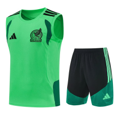 26-27 Mexico Green Tank top and shorts suit