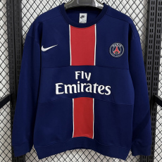 25-26 PSG Royal blue Hoodie (无帽卫衣)