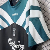 1996-1997 LIV Green Black Retro Training shirts