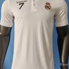 25-26 RMA White Polo Short Sleeve (CR7)