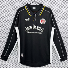 1999-2000 ST PAULI Away Long Sleeve Retro Soccer Jersey (长袖)