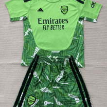 26-27 ARS Green Goalkeeper Kids Soccer Jersey