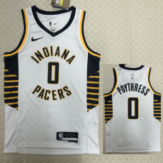 22-23 Indiana Pacers POYTHRESS #0 White Top Quality Hot Pressing NBA Jersey