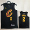 22-23 Cleveland Cavaliers IRVING #2 Black Top Quality Hot Pressing NBA Jersey (Trapeze Edition)