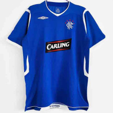 2008-2009 Rangers Home Retro Soccer Jersey