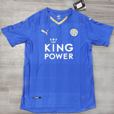 2015-2016 Leicester City Home Retro Soccer Jersey