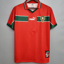 1998 Morocco Away Retro Soccer Jersey