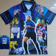 1997-1998 RONALDO #10 INT Retro Soccer Jersey