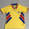 1994 Romania Yellow Retro Soccer Jersey