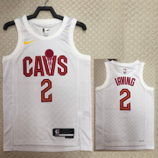 22-23 Cleveland Cavaliers IRVING #2 White Top Quality Hot Pressing NBA Jersey