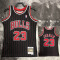 1996 BULLS JORDAN #23 Black Retro Top Quality Hot Pressing NBA Jersey