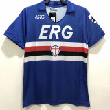 1990-1991 Sampdoria Home Retro Soccer Jersey