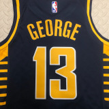 22-23 Indiana Pacers GEORGE #13 Black Top Quality Hot Pressing NBA Jersey