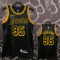 LAKERS TOSCANO #95 Snake skin Black Top Quality Hot Pressing NBA Jersey