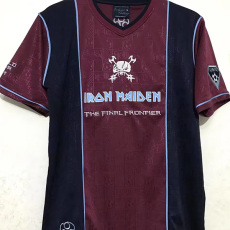 2011 West Ham #11 Iron Maiden Away Retro Soccer Jersey