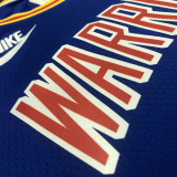 WARRIORS IGUODALA #9 Blue 75th Anniversary Retro NBA Jersey