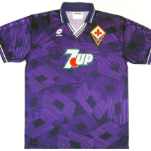 1992-1993 Fiorentina Home Purple Retro Soccer Jersey