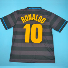 1997-1998 Ronaldo #10 INT Retro Soccer Jersey