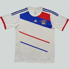 2012-2013 Lyon Home Retro Soccer Jersey