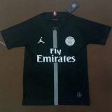 2018-2019 PSG Paris Jordan Black Retro Soccer Jersey