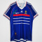 1998 France Home Retro Soccer Jersey(右胸带小字)