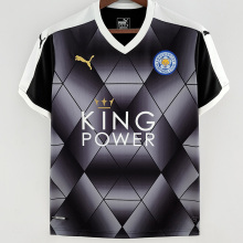 2015-2016 Leicester City Black Retro Soccer Jersey