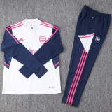 2023 ARS White Kids Half Pull Tracksuit (童装) (半拉链)