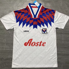 1995-1996 Lyon Home Retro Soccer Jersey