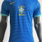 2024 Brazil Away Player Version Soccer Jersey