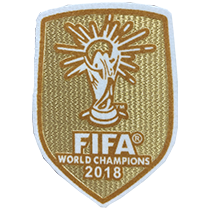 World Champions 2018世界杯胸前金盾