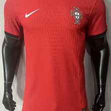 2024 Portugal Home Player Version Soccer Jersey